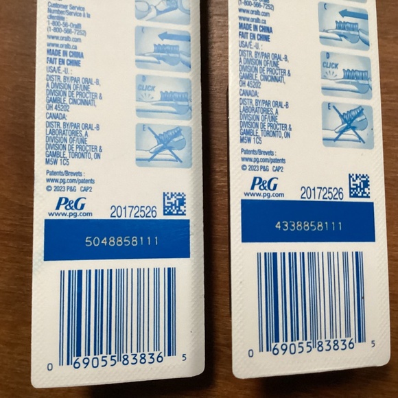 Oral-B Deep Clean Replacement Brush Heads Bundle New - Picture 5 of 9